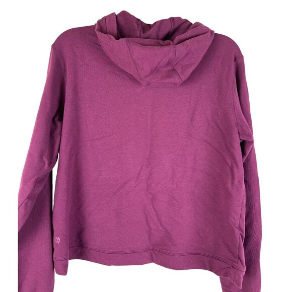All In Motion Women Purple Hoodie Sweatshirt Size M Cotton/Spandex - Picture 6 of 6
